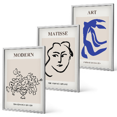Set tablouri decorative Postere minimaliste abstracte