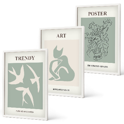 Set tablouri pentru dormitor Ilustrațiile elegante ale lui Matisse