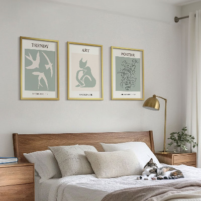 Set tablouri pentru dormitor Ilustrațiile elegante ale lui Matisse