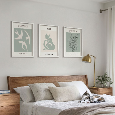 Set tablouri pentru dormitor Ilustrațiile elegante ale lui Matisse