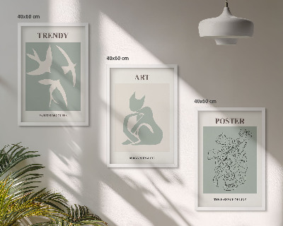 Set tablouri pentru dormitor Ilustrațiile elegante ale lui Matisse