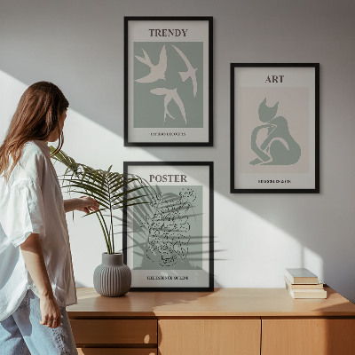 Set tablouri pentru dormitor Ilustrațiile elegante ale lui Matisse