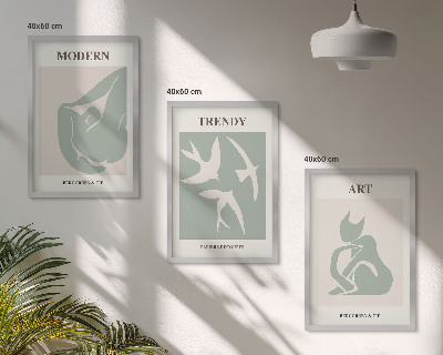 Set tablouri decorative Figuri abstracte Matisse