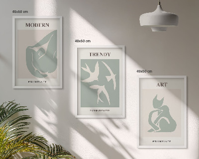 Set tablouri decorative Figuri abstracte Matisse