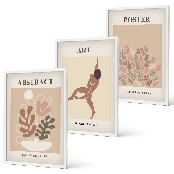 Set tablouri pentru dormitor Compozițiile elegante ale lui Matisse
