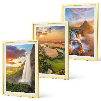 Set tablouri pentru dormitor Peisaje de cascade din vest