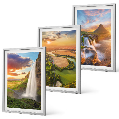 Set tablouri pentru dormitor Peisaje de cascade din vest