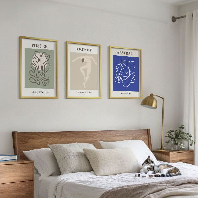 Set tablouri decorative Grafică pastelată Henri Matisse