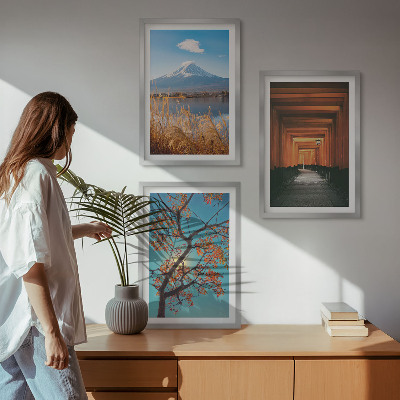 Set tablouri pentru dormitor Peisaje naturale japoneze