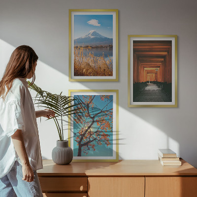 Set tablouri pentru dormitor Peisaje naturale japoneze