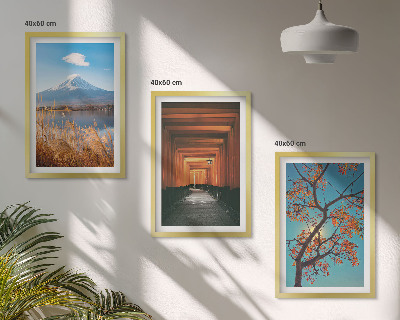 Set tablouri pentru dormitor Peisaje naturale japoneze