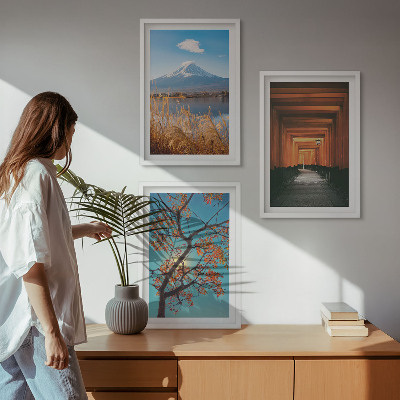 Set tablouri pentru dormitor Peisaje naturale japoneze