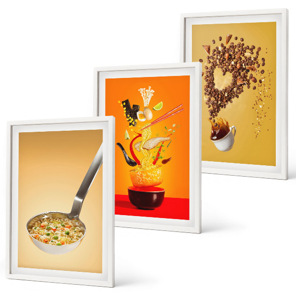 Set tablouri pentru dormitor Teme culinare pentru bucătărie