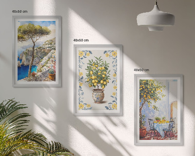 Set tablouri decorative Picturi cu lămâi de mare