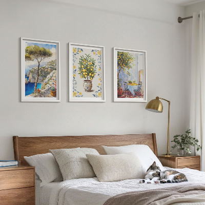 Set tablouri decorative Picturi cu lămâi de mare