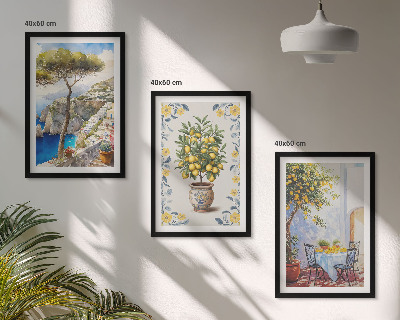 Set tablouri decorative Picturi cu lămâi de mare