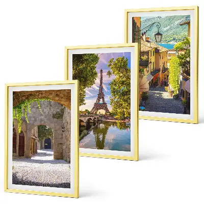 Set tablouri pentru dormitor cu grafica Străzile arhitecturii Eiffel