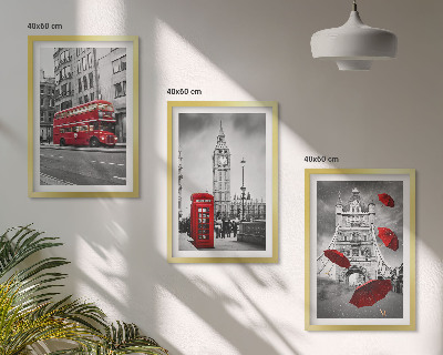 Set tablouri pentru dormitor Red Accents Londra