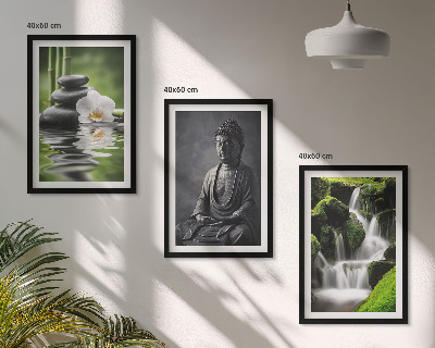 Set tablouri pentru dormitor Picturi relaxante în apă ZEN