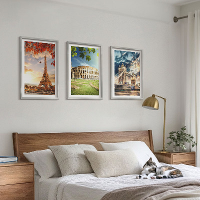 Set tablouri decorative Monumente ale Europei