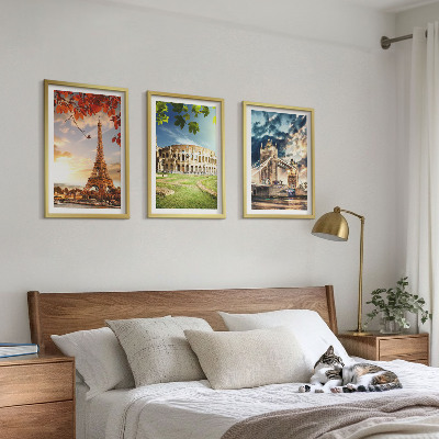 Set tablouri decorative Monumente ale Europei