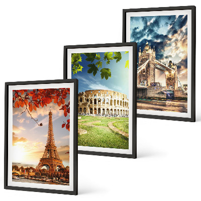 Set tablouri decorative Monumente ale Europei