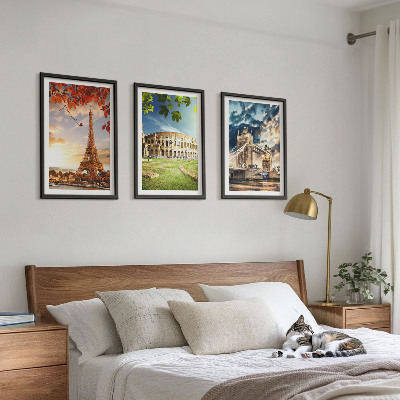Set tablouri decorative Monumente ale Europei