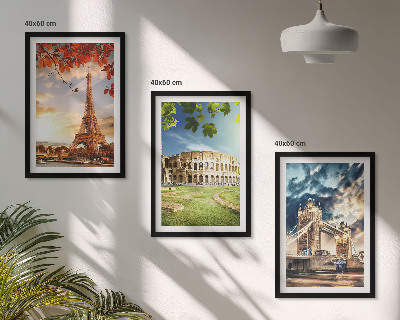 Set tablouri decorative Monumente ale Europei