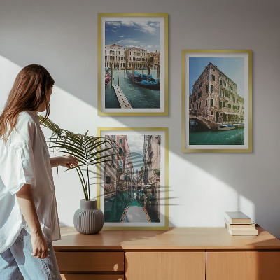 Set tablouri pentru dormitor Arhitectura canalelor din Veneția