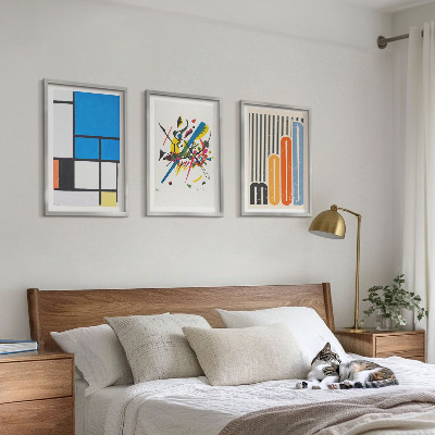 Set tablouri decorative Geometrie modernă abstractă