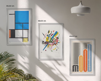 Set tablouri decorative Geometrie modernă abstractă
