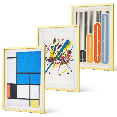 Set tablouri decorative Geometrie modernă abstractă