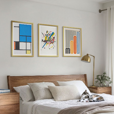Set tablouri decorative Geometrie modernă abstractă