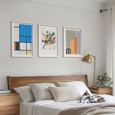 Set tablouri decorative Geometrie modernă abstractă