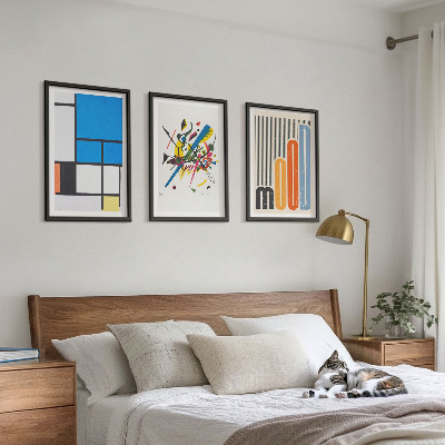 Set tablouri decorative Geometrie modernă abstractă