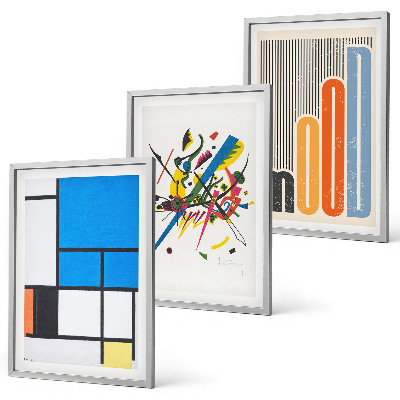Set tablouri decorative Geometrie modernă abstractă