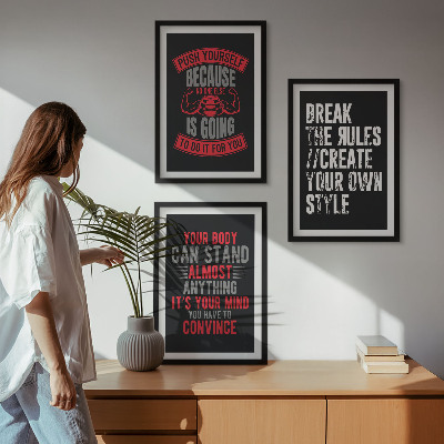 Set tablouri decorative Motivație, instruire, dezvoltare personală