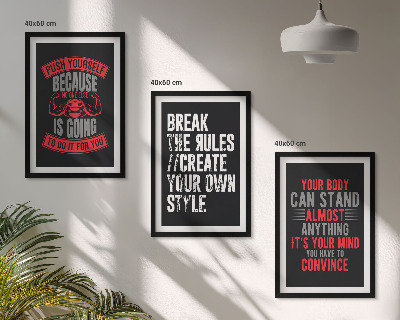 Set tablouri decorative Motivație, instruire, dezvoltare personală
