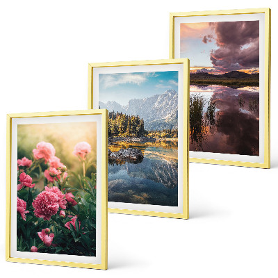 Set tablouri pentru dormitor Flori grădină munți apă