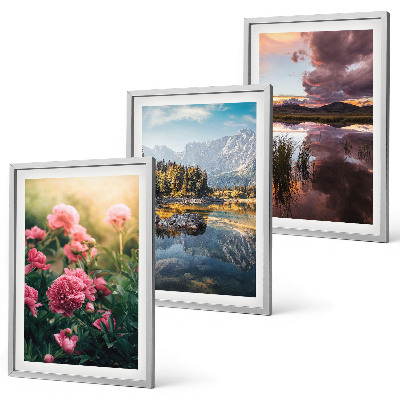 Set tablouri pentru dormitor Flori grădină munți apă