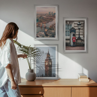 Set tablouri decorative Big Ben, Gardianul Podului Londrei