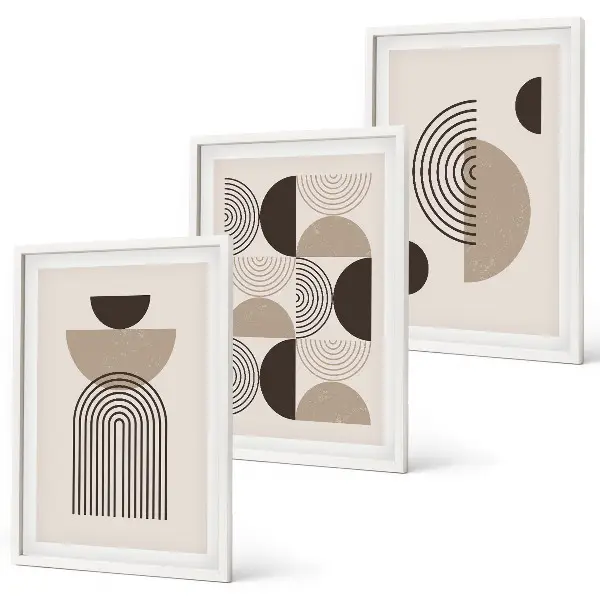 Set tablouri decorative modele abstracte în stil minimalist
