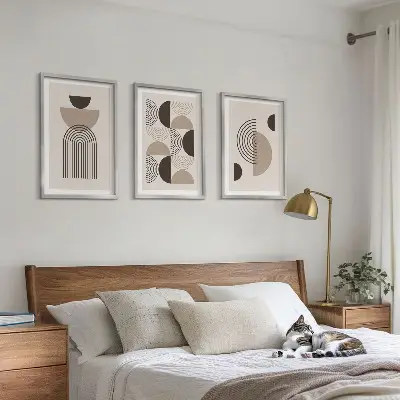 Set tablouri decorative modele abstracte în stil minimalist
