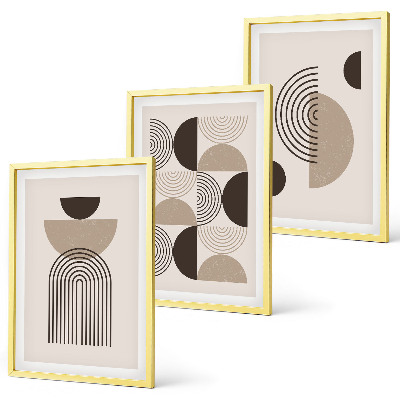 Set tablouri decorative Modele abstracte de minimalism