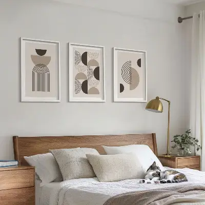 Set tablouri decorative modele abstracte în stil minimalist