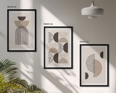 Set tablouri decorative Modele abstracte de minimalism