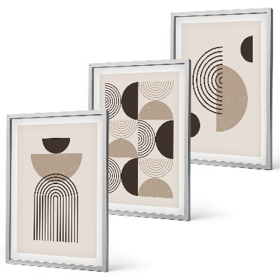 Set tablouri decorative Modele abstracte de minimalism