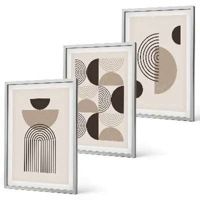 Set tablouri decorative modele abstracte în stil minimalist