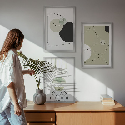 Set tablouri decorative Forme abstracte culori