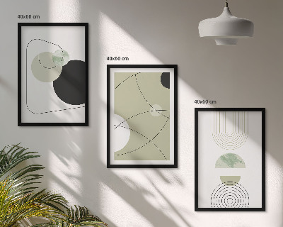 Set tablouri decorative Forme abstracte culori